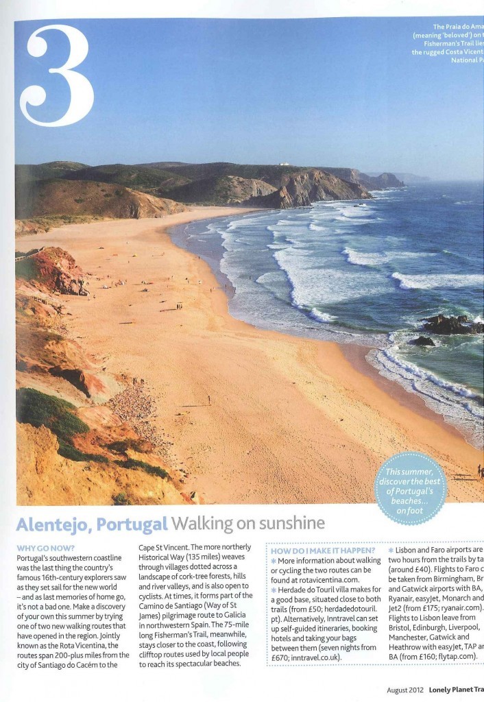 lonely planet alentejo rota vicentina