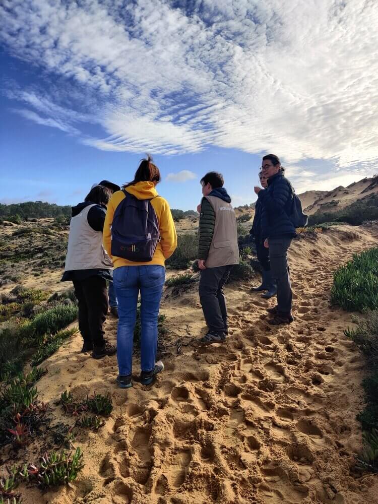 grupo de voluntários