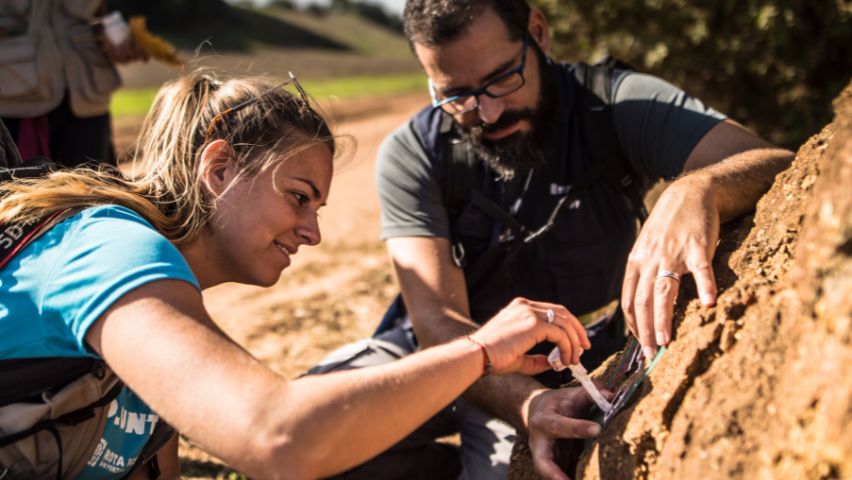voluntários em ação